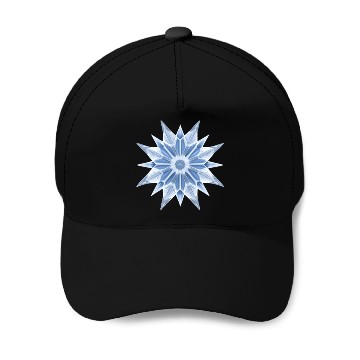 Discover Ice Crystal Baseball Caps