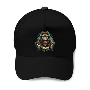 Discover Explore a unique Bigfoot design Baseball Caps