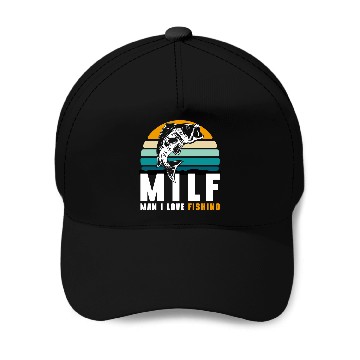 Discover Fishing carp Baseball Caps
