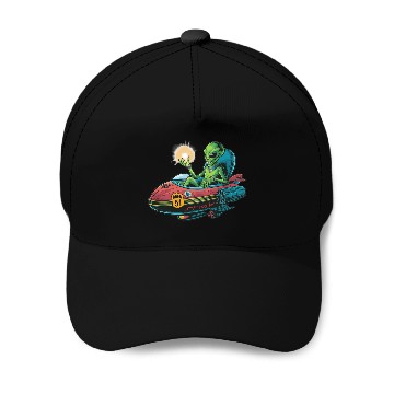 Discover Alien in Area 51 Craft Baseball Caps