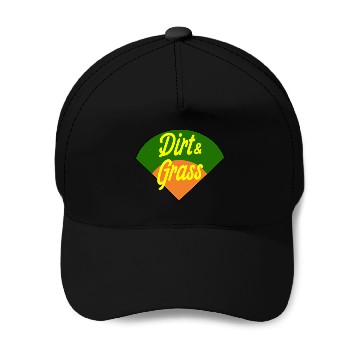 Discover Dirt & Grass Diamond Baseball/Softball Baseball Caps