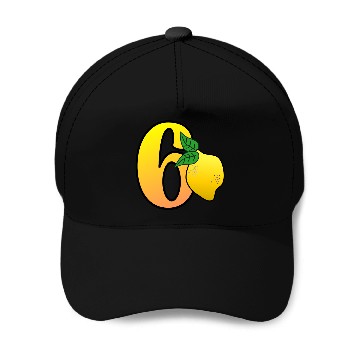 Discover Number 60th Birthday - Lemon Baseball Caps