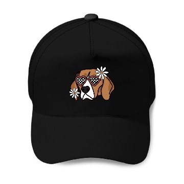 Discover Beagle Retro Dog Baseball Caps