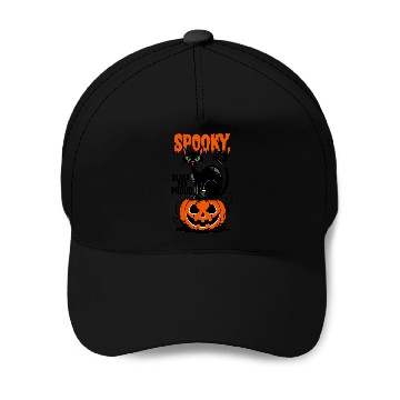 Discover Spooky Black and Proud Baseball Caps