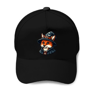 Discover Magical Fox - Wizard Fantasy Baseball Caps