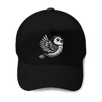 Discover Majestic Freedom Sparrow Baseball Caps