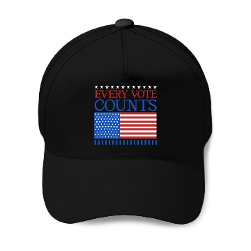 Discover Every Vote Counts - Election Baseball Caps
