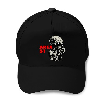 Discover AREA 51 Baseball Caps