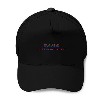 Discover Game Changer logo Baseball Caps