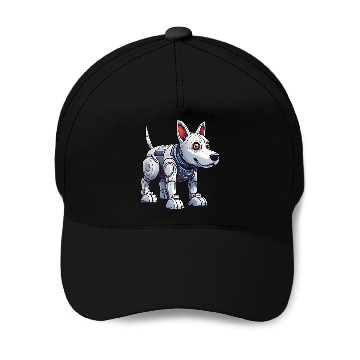 Discover Robot Dog Baseball Caps