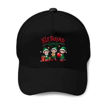 Discover Elf Squad Goals Baseball Caps