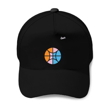 Discover Sparkle Basketball Baseball Caps