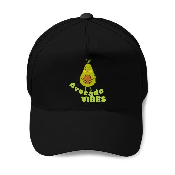 Discover avocado vibes Baseball Caps
