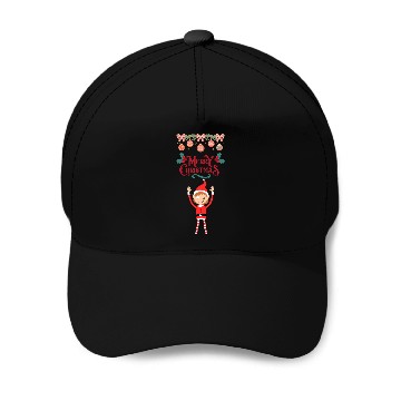 Discover Christmas Cheer Baseball Caps