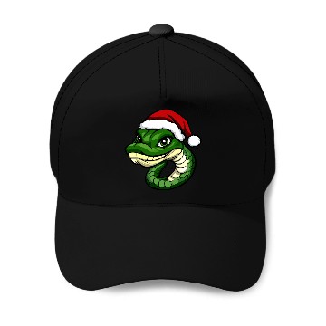 Discover Snakes Christmas Baseball Caps