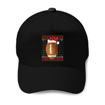 Discover Rugby Player Christmas Baseball Caps