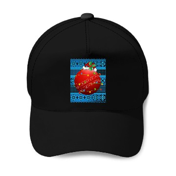 Discover Cricket Ball Christmas Lights Baseball Caps