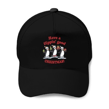 Discover Have a flippin good CHRISTMAS Baseball Caps