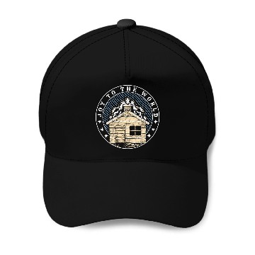 Discover Joy to the World design Baseball Caps