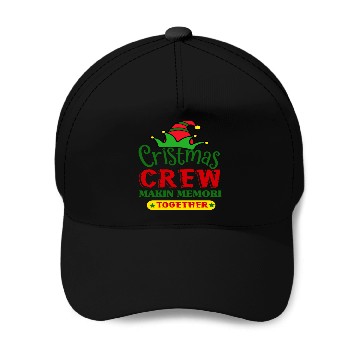 Discover CHRISTMAS CREW Baseball Caps