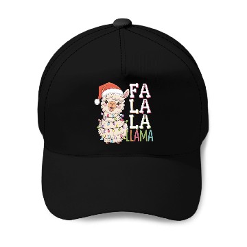Discover Fa La La Llama Baseball Caps