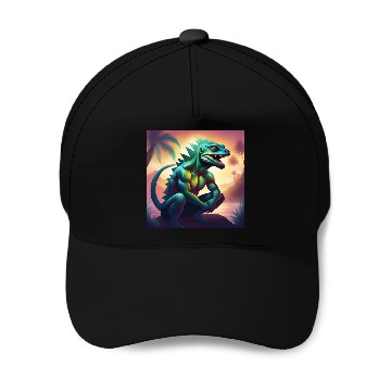 Discover Mutant Lizard Man Baseball Caps