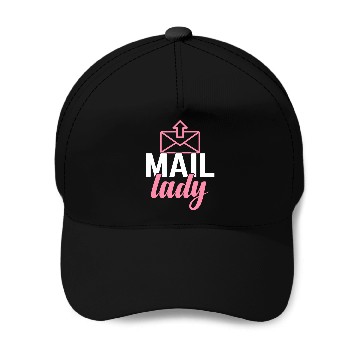 Discover Mail Lady Postal Service Postman Worker Baseball Caps