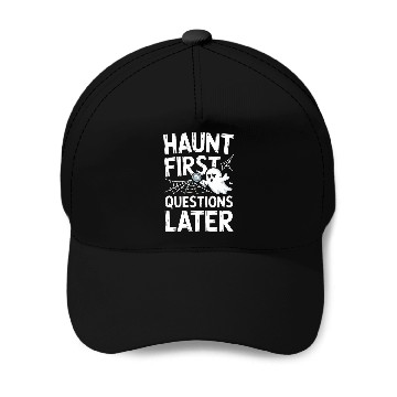Discover Paranormal Comedy Funny Ghost Humor Lighthearted Baseball Caps