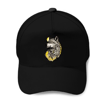 Discover Yellow dog Baseball Caps