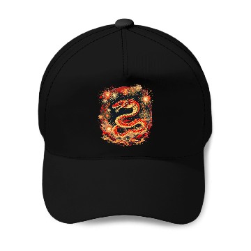 Discover Snake Fireworks Baseball Caps