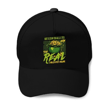 Discover St Patricks Day Bitcoin Wallets The Real Treasures Baseball Caps