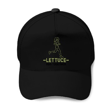 Discover Lettuce Run Together Vegan Runner Baseball Caps