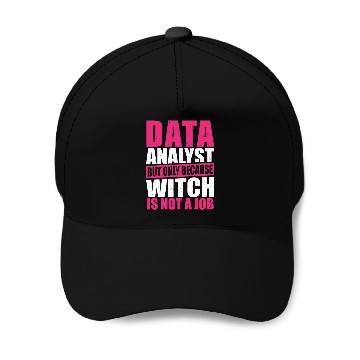 Discover Geek Data Collector Data Analysis Data Science Baseball Caps