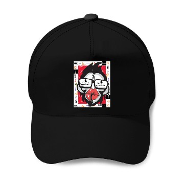 Discover Monkey Lips Clothing Design Baseball Caps