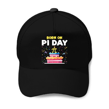 Discover Born on Pi Day Baseball Caps