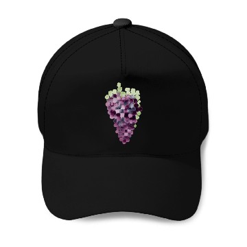 Discover Grape Mosaic Baseball Caps