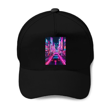 Discover Synthwave 3 Baseball Caps
