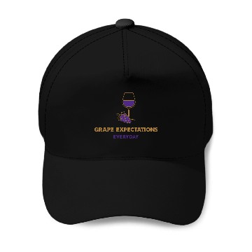Discover GRAPE EXPECTATIONS EVERYDAY Baseball Caps