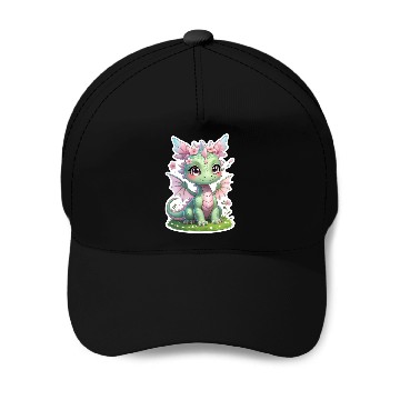 Discover cute dragon (spring) Baseball Caps