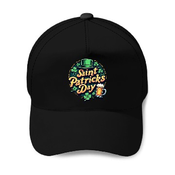 Discover Saint Patrick`s Day Beer Baseball Caps