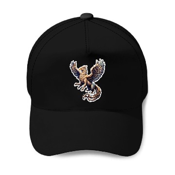 Discover Celestial Griffin Soars Baseball Caps