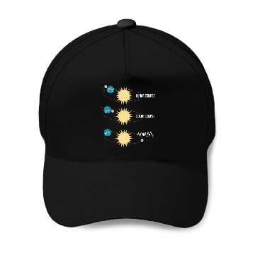 Discover Lunar Eclipse Solar Eclipse Apocalypse Baseball Caps