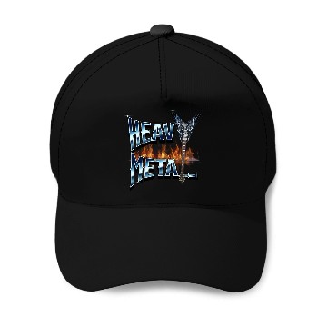 Discover Heavy Metal Baseball Caps