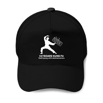 Discover KEYBOARD KUNG FU Baseball Caps