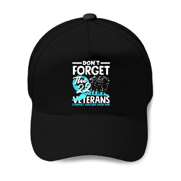 Discover PTSD Awareness Don't Forget Veterans Baseball Caps