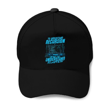 Discover Theoretical Computer Scientist Recursion Baseball Caps