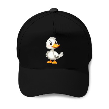 Discover White duck Baseball Caps