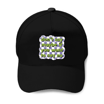 Discover Assertive Choice Checkerboard Baseball Caps