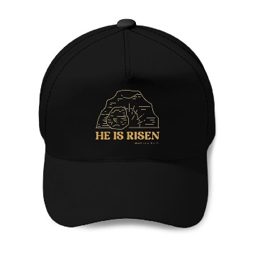 Discover He Is Risen Baseball Caps
