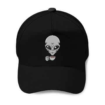 Discover Grey Alien Baseball Caps